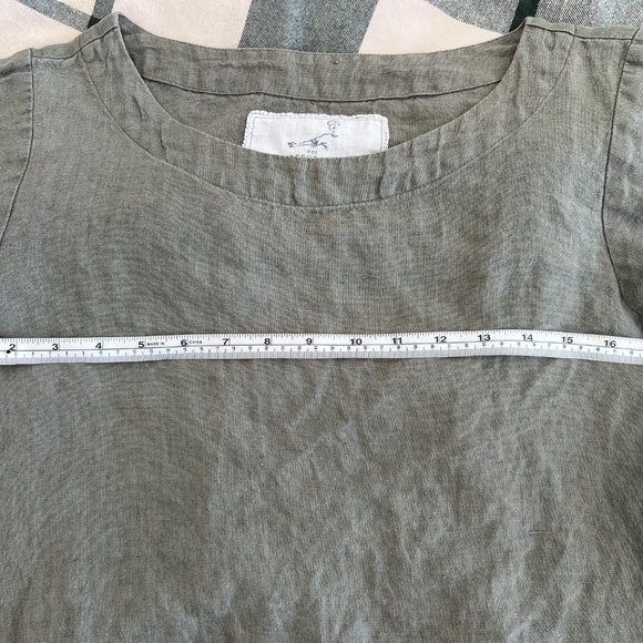 notPERFECTLINEN 100% linen top - Picture 4 of 5